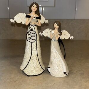 Pavilion Gift Modeles 88133 2013 Love You Mom, 88045 2010 Prayer Angel Figurines